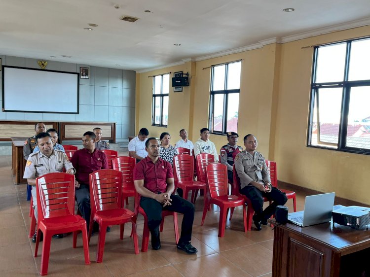 Polres Manggarai Gelar Binrohtal untuk Tingkatkan Keimanan dan Ketakwaan Anggota