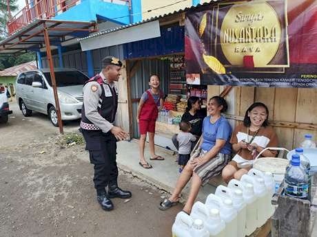 Sat Samapta Polres Manggarai Gelar Patroli Dialogis, Jaga Stabilitas Kamtibmas