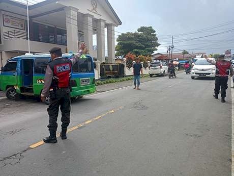 Patroli Dialogis Sat Samapta Polres Manggarai Jaga Stabilitas Kamtibmas di Ruteng