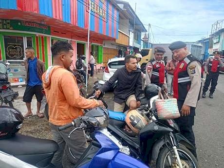 Patroli Dialogis Sat Samapta Polres Manggarai Jaga Stabilitas Kamtibmas di Ruteng