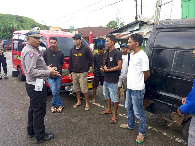 Polres Manggarai Tingkatkan Kesadaran dan Ketertiban Berlalu Lintas melalui Operasi Keselamatan Turangga 2025