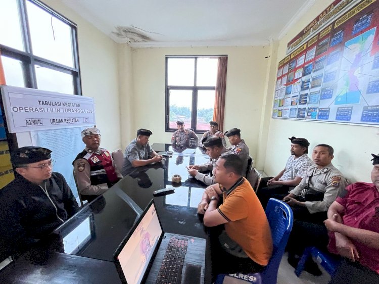 Polres Manggarai Laksanakan Giat Binrohtal Untuk Tingkatkan Keimanan dan Ketaqwaan Anggota Polri