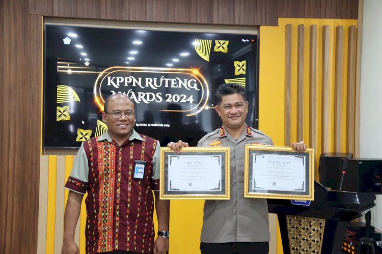 Polres Manggarai Raih Dua Penghargaan di KPPN Awards 2024