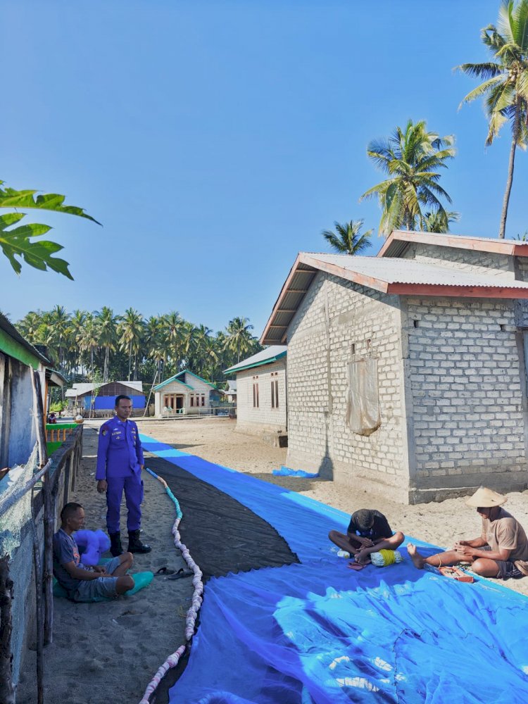 Sat Polairud Polres Manggarai Gelar Giat Patroli Dan Sambang Untuk Keamanan Pesisir