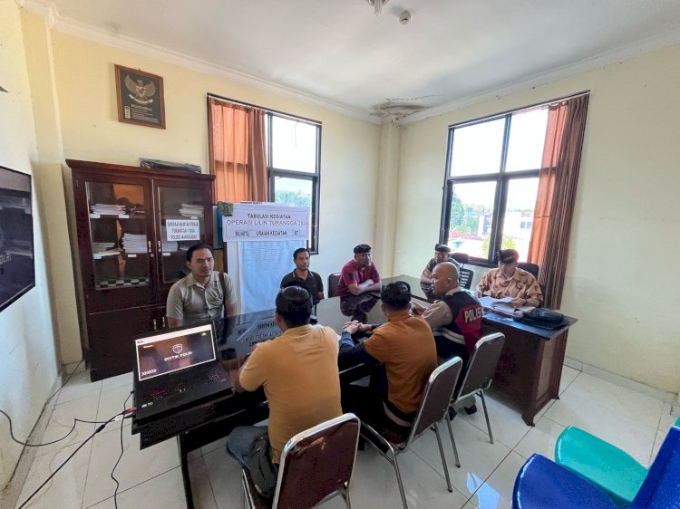 Polres Manggarai Ikuti Bimbingan Rohani Agama Islam, Katolik, Protestan, dan Hindu via Zoom Meeting