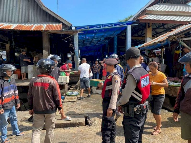 Samapta Polres Manggarai Gelar Patroli Dialogis dan Sambang di Kota Ruteng