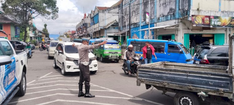 Sat Lantas Polres Manggarai Gelar Patroli KRYD, Pamturlalin, dan Himbauan Kamseltibcar Lantas di Ruteng