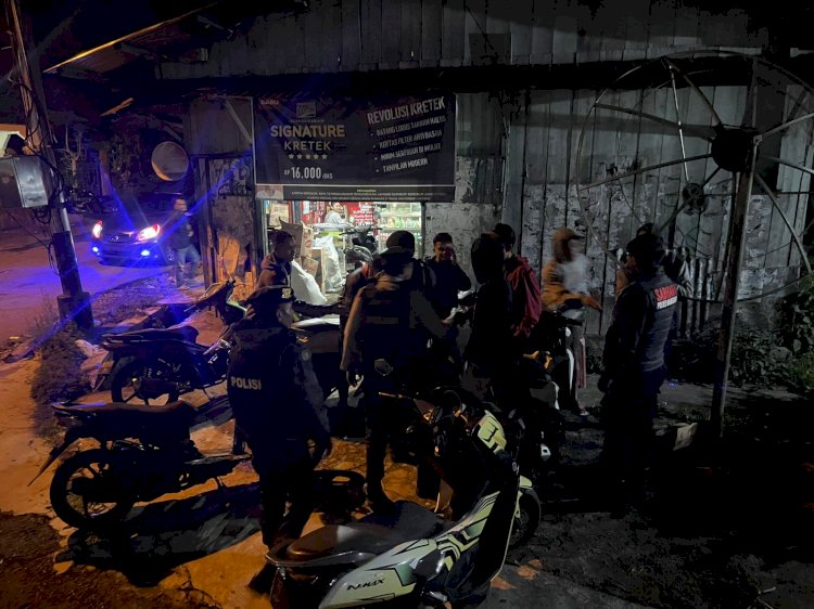 Patroli Perintis Presisi Samapta Polres Manggarai Antisipasi Aksi Premanisme di Ruteng