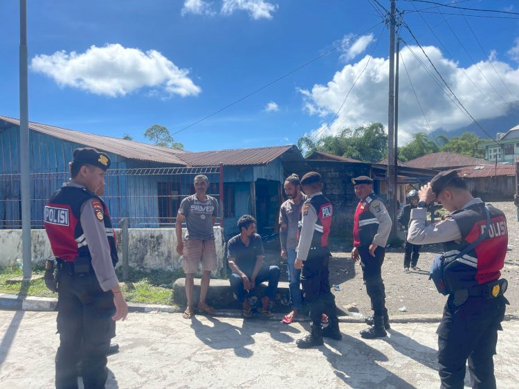 Patroli Dialogis Samapta Polres Manggarai Gencar Cegah Aksi Premanisme di Ruteng