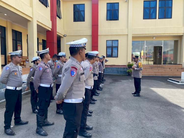 Antisipasi Potensi Gangguan, Polres Manggarai Gelar Apel Siaga Jelang Hari Raya Waisak