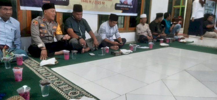 Kapolsek Reo Laksanakan Koordinasi Menjelang Hari Raya Idul Adha 1446 H