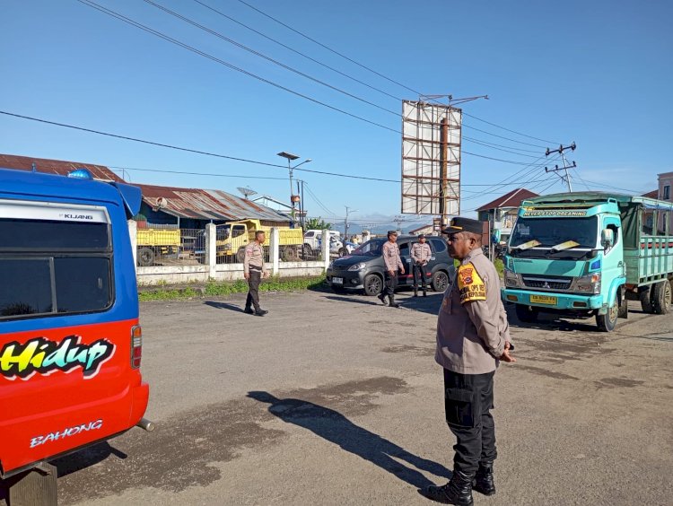 Operasi Pekat Turangga 2025 Polres Manggarai Digelar di Terminal Mena, Situasi Kondusif