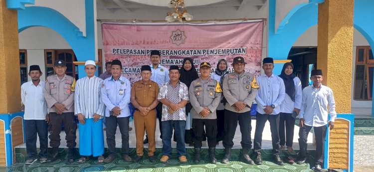 Kapolsek Reo Pimpin Pengamanan dan Pengawalan Calon Jemaah Haji Kecamatan Reok Tahun 2025