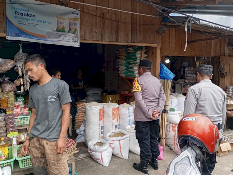 Hari Kelima Operasi Pekat Turangga 2025, Polres Manggarai Sasar Pasar dan Terminal