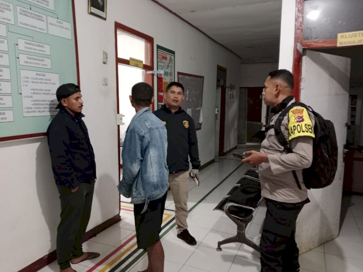 Kapolsek Satar Mese Pimpin Sambang Keluarga Korban Penganiayaan di Desa Renda, Satar Mese Utara