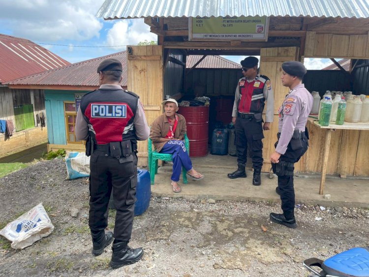 Polres Manggarai Gelar Patroli Samapta, Wujudkan Wilayah Bebas Premanisme di Kota Ruteng