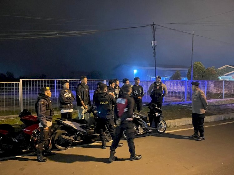 Wujudkan Wilayah Bebas Premanisme, Samapta Polres Manggarai Gelar Patroli Perintis Presisi