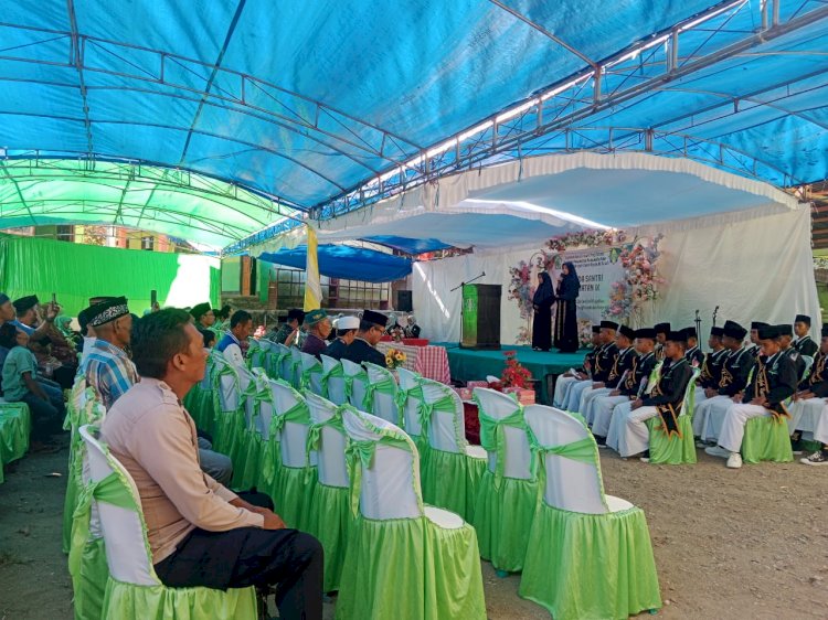 Kapolsek Reo dan Bhabinkamtibmas Hadiri Wisuda Santri Angkatan IX Tahun 2025 di Pondok Pesantren Pancasila