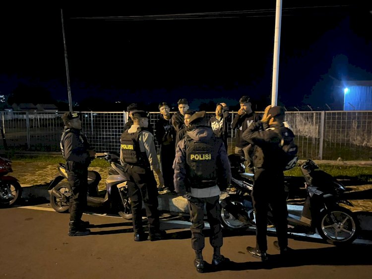 Berantas Aksi Premanisme, Samapta Polres Manggarai Gelar Patroli Perintis Presisi di Ruteng.