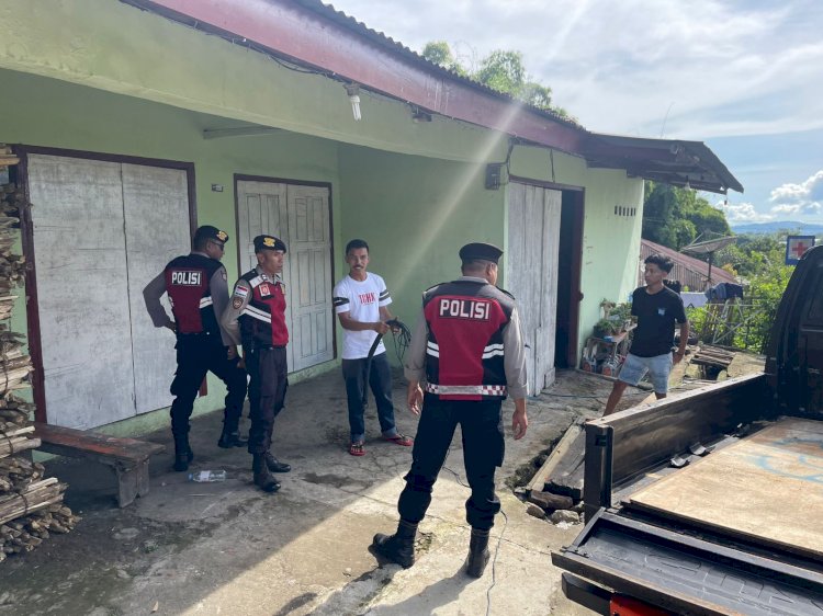 Tingkatkan Patroli Dialogis, Sat Samapta Polres Manggarai Komit Berantas Premanisme