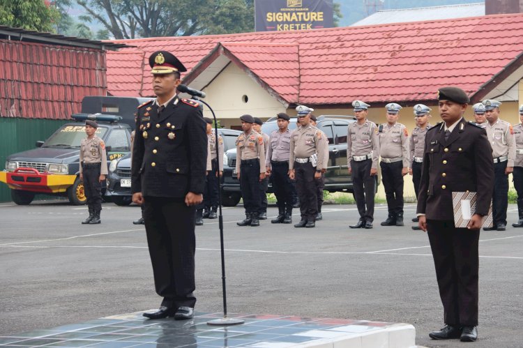 Wakapolres Manggarai Pimpin Upacara Peringatan Hari Lahir Pancasila ke-80