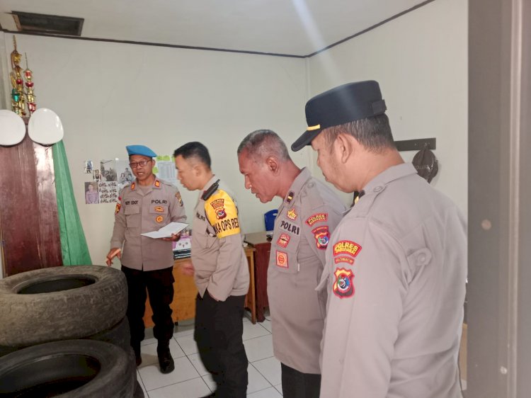 Semarak HUT Bhayangkara ke-79, Polres Manggarai Gelar Lomba Kebersihan Mako