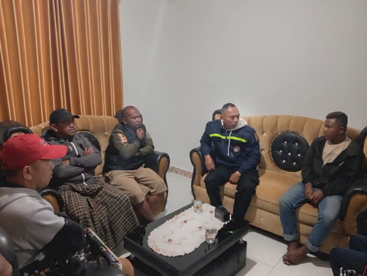 Kerjasama Bhabin dan Warga Gagalkan Aksi Pencurian Aki Sepeda Motor di Karot Tadong