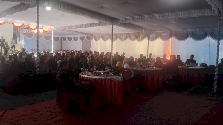 Syukuran Hari Bhayangkara Ke-79 Polres Manggarai Berlangsung Khidmat Dan Meriah