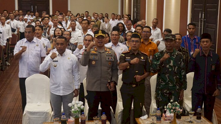 Kapolres Manggarai Hadiri Musrenbang RPJMD Kabupaten Manggarai Tahun 2025–2029