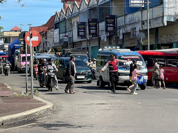 Satuan Samapta Gelar Patroli Kota Untuk Ciptakan Kamtibmas Yang Kondusif