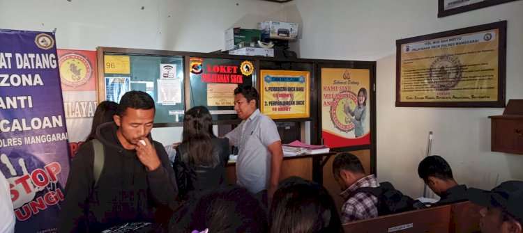 Optimalkan Pelayanan SKCK, Sidik Jari, dan Surat Keterangan Bebas Narkoba di Polres Manggarai Berikan Kemudahan dan Kepastian Hukum Bagi Masyarakat