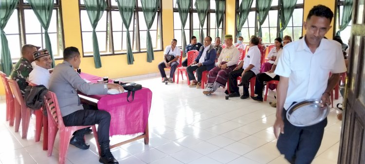 Kapolsek Satarmese Hadiri Rapat Pembentukan Panitia Hut Ri Ke-80 Tingkat Kecamatan Satarmese