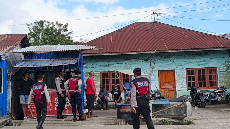 Satuan Samapta Polres Manggarai Patroli Dialogis Dan Pengaturan Lalu Lintas