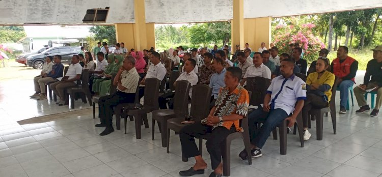 Rapat Persiapan dan Pembentukan Panitia Perayaan HUT RI ke-80 Tahun 2025 di Kecamatan Reok