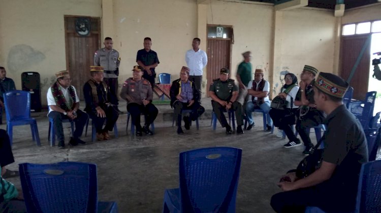 Pengamanan dan Pengawalan Kunjungan Gubernur NTT di Desa Lungar