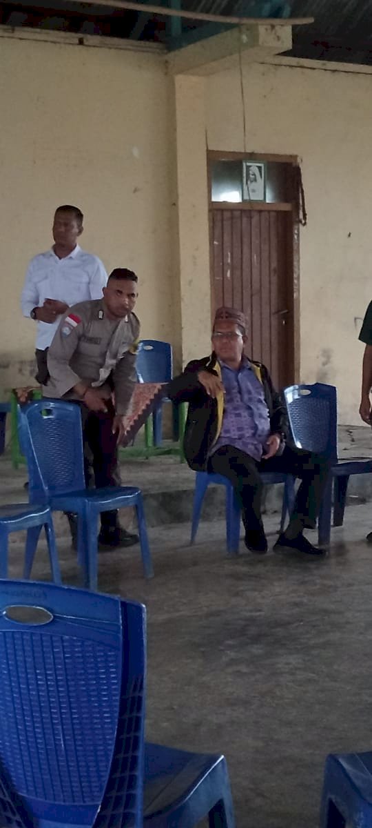 Pengamanan dan Pengawalan Kunjungan Gubernur NTT di Desa Lungar
