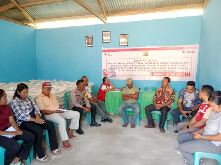 Hadiri Sosialisasi Program Electra Dan Pembentukan Komite PRB & Tim SIBAT Di Desa Robek