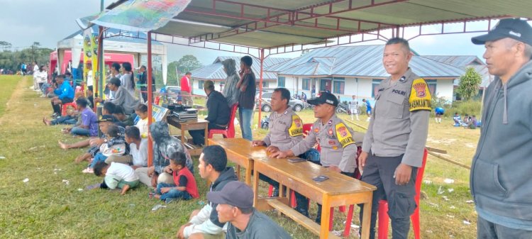 Kehadiran Polri Wujudkan Keamanan Turnamen Olahraga