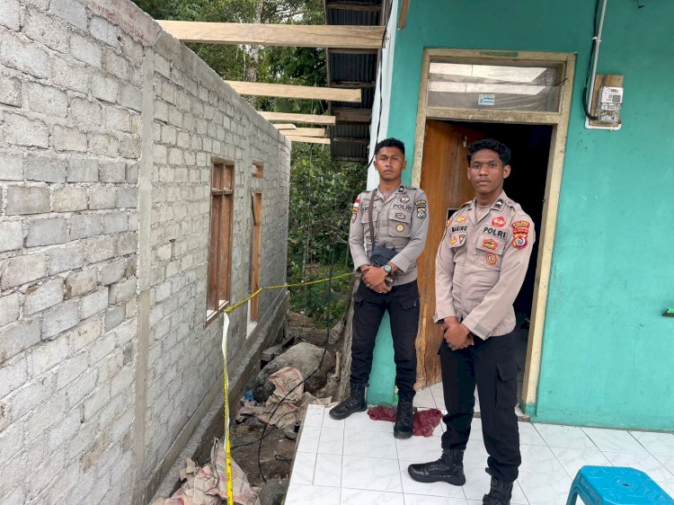 Polres Manggarai Amankan Mortir Aktif, Lokasi Sterilkan Bersama Brimob