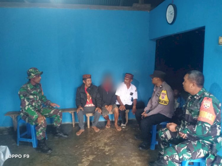 Bhabinkamtibmas dan Babinsa Bersinergi Damping Keluarga ODGJ