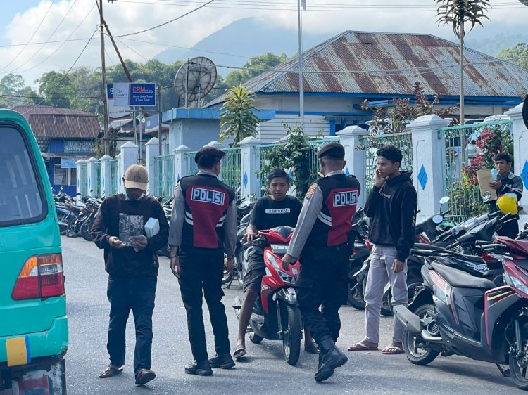 Samapta Aktif: Patroli Dialogis dan Pengaturan Arus Lalin di Titik Rawan