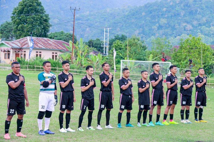 Pengamanan Turnamen Sepak Bola: Wujud Polri Hadir di Tengah Masyarakat