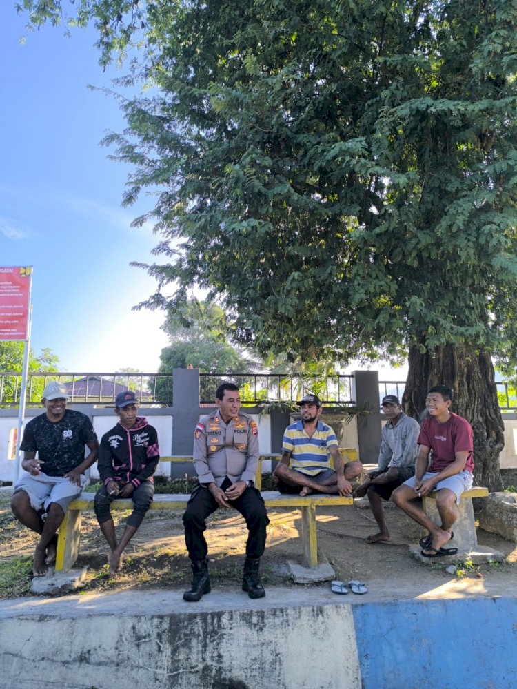 Patroli Sambang Satpolairud, Wujudkan Kehadiran Polisi di Tengah Masyarakat Pesisir