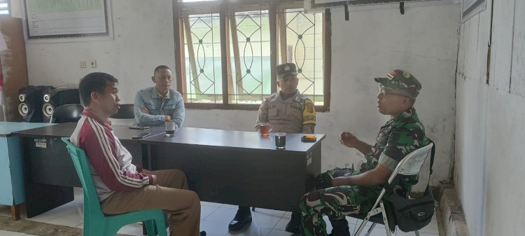 Bhabinkamtibmas Koordinasi Tanggapi Keluhan Warga Terkait Balap Liar