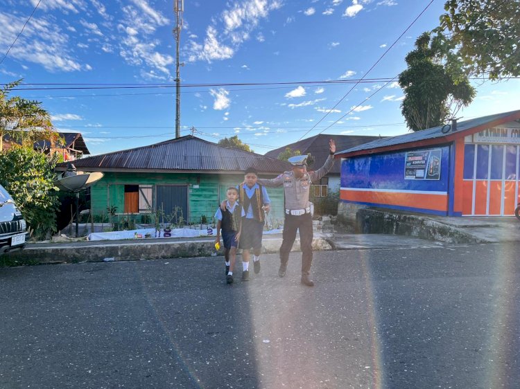 Ciptakan Keamanan dan Kelancaran, Satlantas Gelar Gatur Lalin Rutin