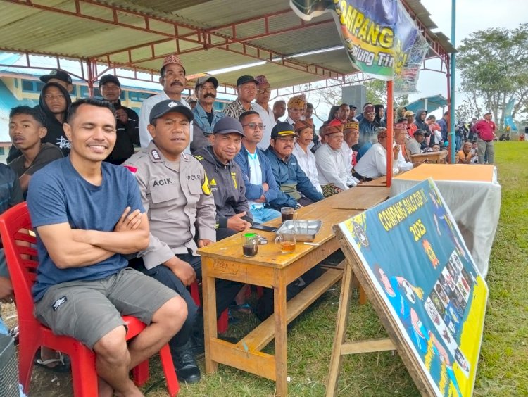 Pengamanan Final Compang Dalo Cup, Gapura FC Juara Tanpa Gangguan