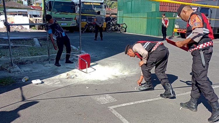 Latihan Fungsi Teknis, Anggota Samapta Polres Manggarai Tingkatkan Kesiapsiagaan Tangani TPTKP