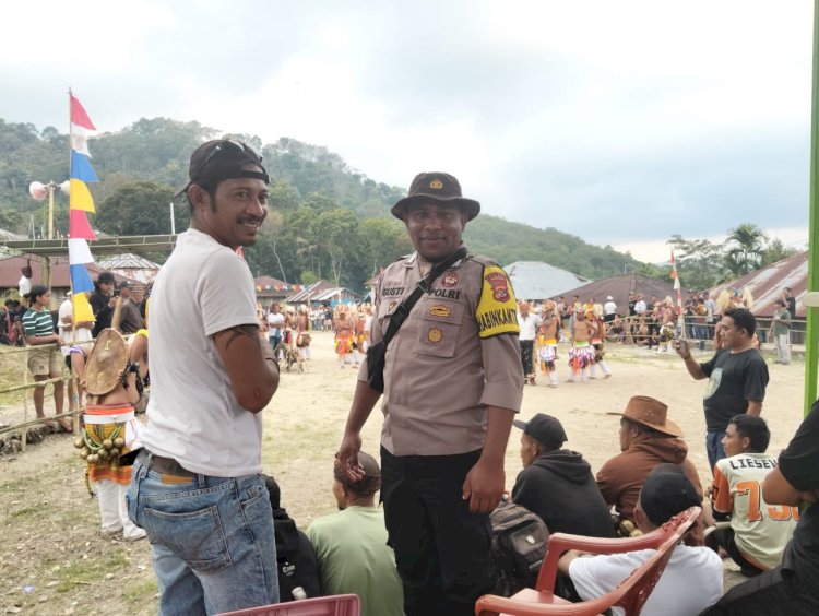 Polri Hadir dalam Adat Penti: Jaga Tradisi, Ciptakan Rasa Aman