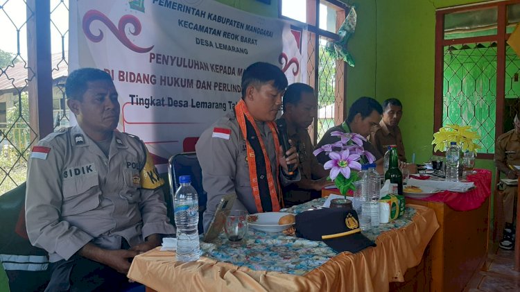 Penyuluhan Hukum dan Perlindungan Masyarakat Tingkat Desa Lemarang Tahun 2025
