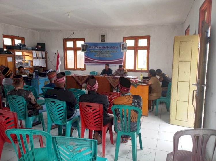 Bhabinkamtibmas Hadir Mediasi Sengketa Tanah Kubur